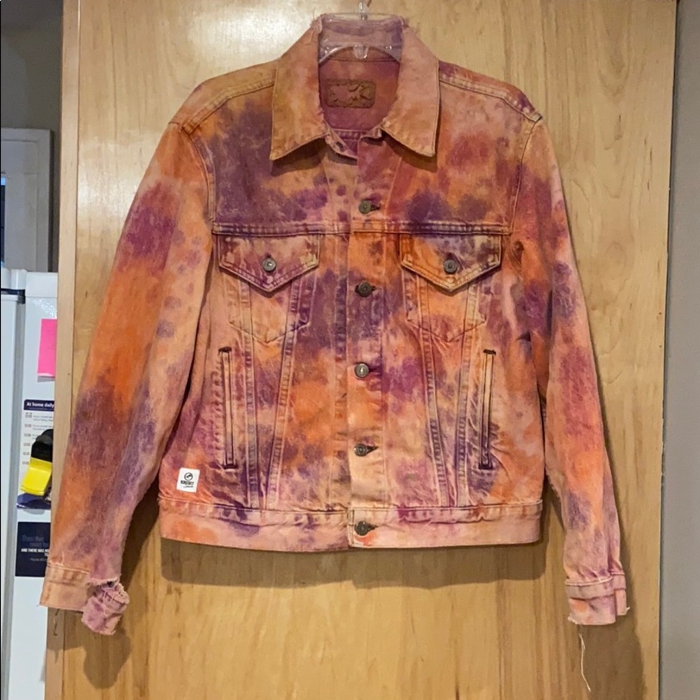 Vintage Levi’s Denim Jacket Tie Dye